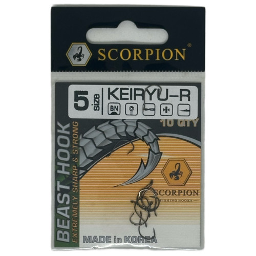 Гачки для риболовлі Скорпіон №5 10шт/уп