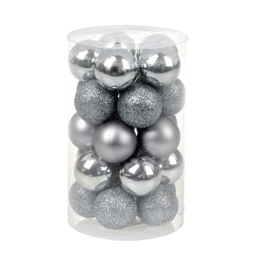 Кульки новорічні 147-873 25шт/уп