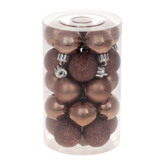 Кульки новорічні 47-002 25шт/уп