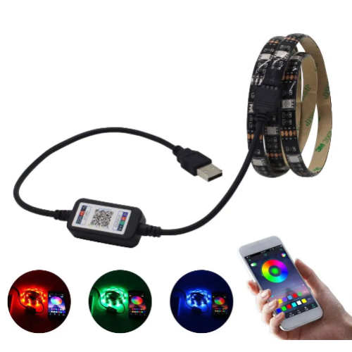 Світлодіодна Bluetooth RGB-стрічка EMCORE 7680 5M RGB USB