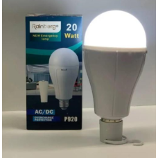 Підвісна LED лампочка кемпінговий ліхтар 20w з 2 акумуляторами в комплекті Rainberg Е27 P920
