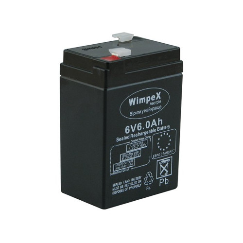 Акумулятор Wimpex 6V6.0Ah для ваг