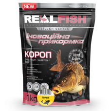 Прикормка для риб REALFISH Короп Горох 1КГ