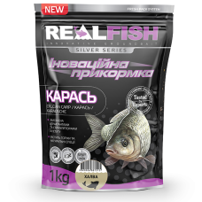 Прикормка для риб REALFISH Карась Халва 1КГ