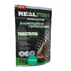 Прикормка для риб REALFISH Амур-Товстолоб очерет-аніс 1КГ