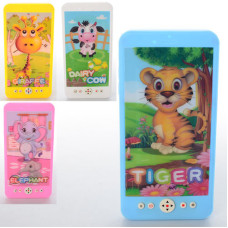 Дитячий мобільний телефон 687а, дитячий телефон 687a, музичний телефончик