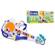 Гітара іграшкова з мікрофоном 957MR, дитяча гітара, дитяча гітара з мікрофоном  40см