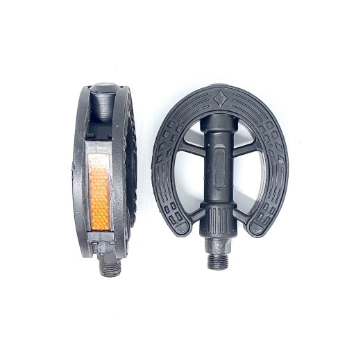 Педалі пл. Black Horse Shoe підкова PDH-13