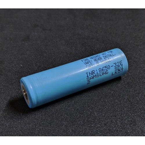 Акумулятор 18650 Samsung INR 18650 32E 3200 mAh Li-Ion, 3.7В, 6.4A, без захисту. Оригінал. б/у