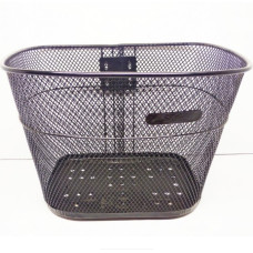 Корзина для велосипеда сітка чорна
