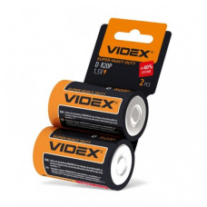 Батарейка Videx R20Р 2шт/пл  (ціна за 1 шт)