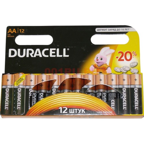 Батарейка Duracell original LR6  12шт/пл (ціна за 1шт)