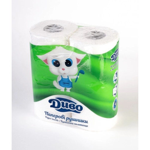 Рушничок одноразовий Диво 2рул/уп