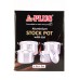 Набір каструль з кришкою  4шт алюмінієві   A-plus 0424-0427 (7,0+8,0+9,0+10л)