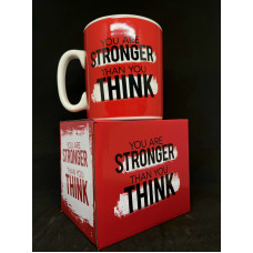 Кружка 900мл 3239 YS 700 (0038) "You are stronger than you think"
