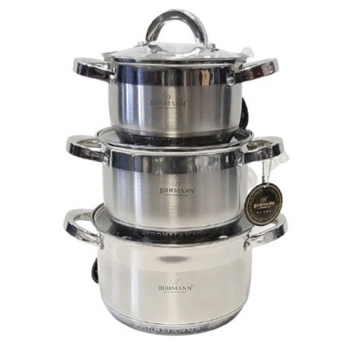 Набір каструль Bohmann BH-0714 (6 предметів)