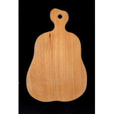 Доска кухонна дерево груша велика 24см