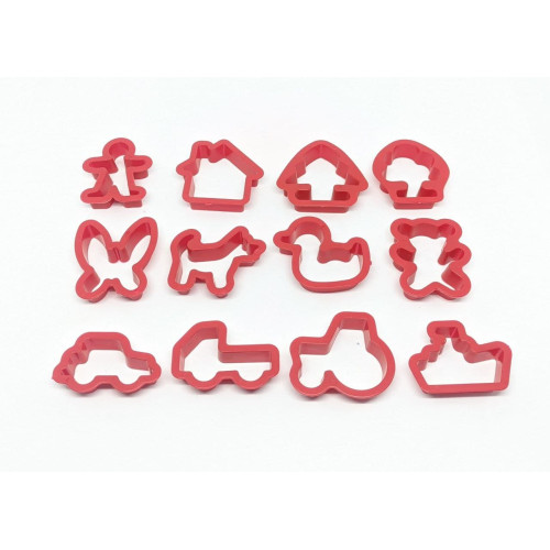 Форма для печива пластмасова 12 формочок