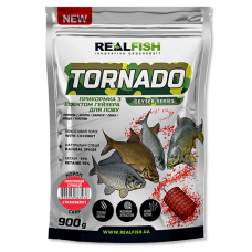 Прикормка для риб REALFISH Торнадо Короп (Полуниця-Суниця) 0,9КГ /10/