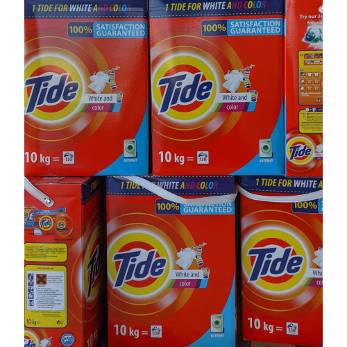 Порошок для прання TIDE 10кг 130стірок в коробці