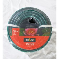 Шланг поливочний HOSSE LOTUS d-1/2 30,0м армований зелений темний