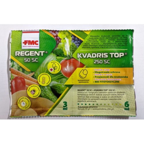 Засіб від фітофтори KVADRIS TOP + REGENT 6+3мл