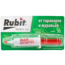Засіб від шкідників 30гр Гель РУБІТ шприц 