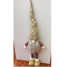 Новорічна декоративна фігура “Гном” M48361, 68 см — святковий декор