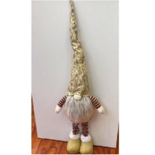 Новорічна декоративна фігура “Гном” M48361, 68 см — святковий декор