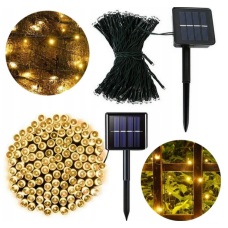Сонячна гірлянда 100 LED, 10 м + 5 м, біле світло