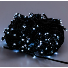 Новорічна гірлянда 500-05 — біла, на дроті, 22 м