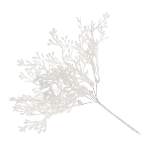 Декоративний пучок «Коралл» 20 см, білий (839-334)