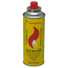 Універсальний газовий балон Inter Globus 227 г для газових пальників та портативних плит