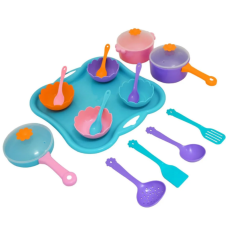 Дитячий ігровий набір посуду «Ромашка» Tigres 39146 — 19 предметів для кухні